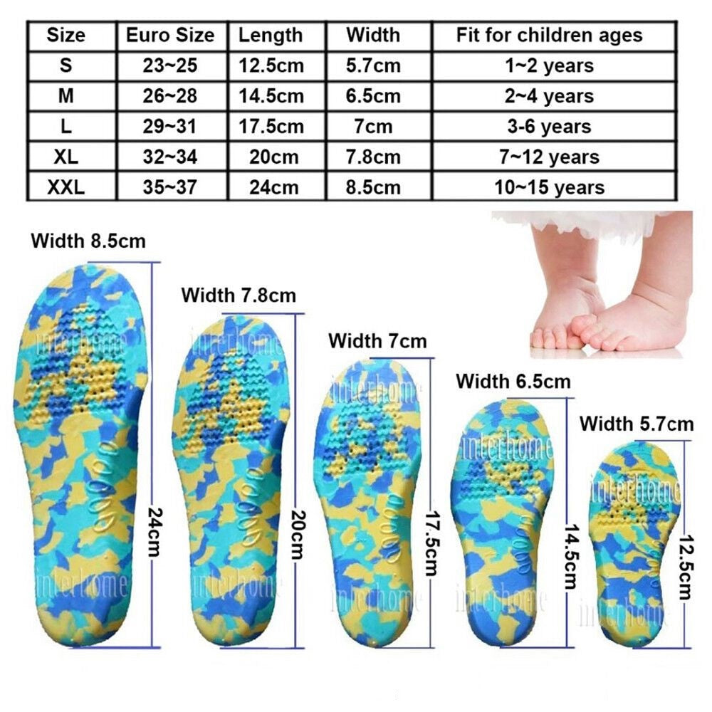 Orthopedic Arch Support Insoles for Kids